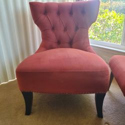 Accent Chair w/ Free Ottoman 