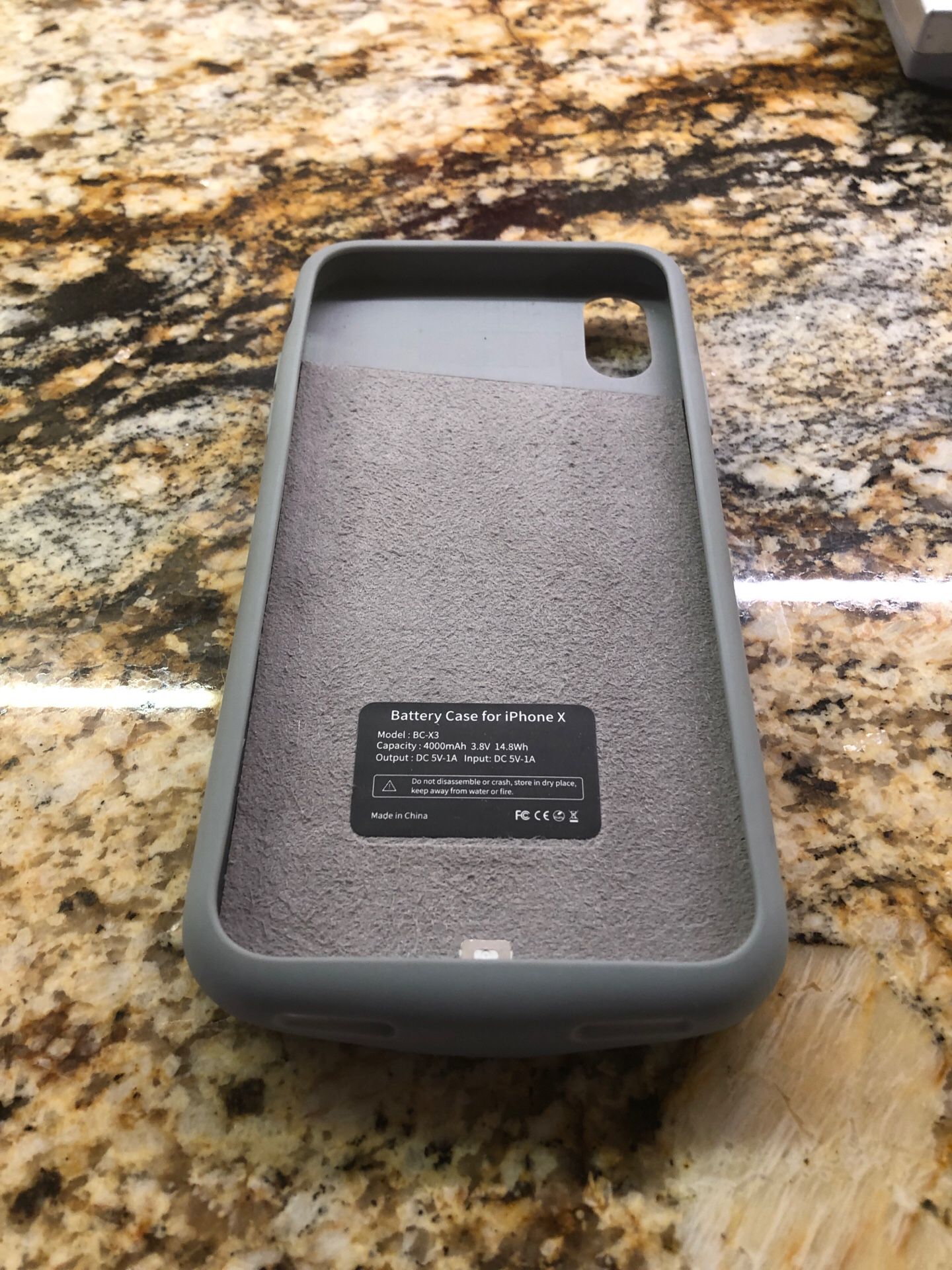 iPhone X charging case