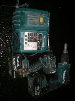Makita 18v drill set