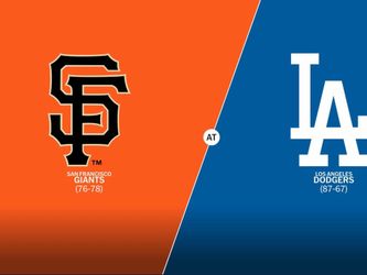Dodgers vs Giants Sept 26 at 1305
