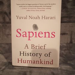 Sapiens: A Brief History of Humankind: By Yuval Noah Harari  HARDCOVER 