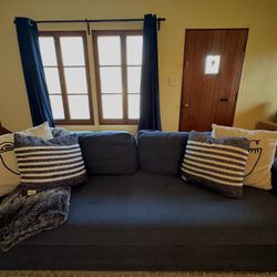 Crate & Barrel Bedford Queen Trundle Sleeper Sofa – $750