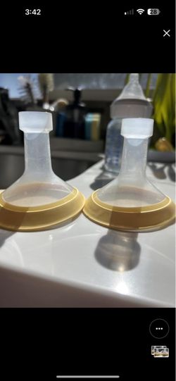 27mm Oval Flanges Compatible with Medela Pump Parts Replace 27mm Medela Flange Accessories