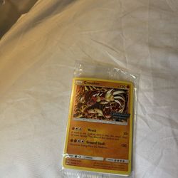 RARE HOLO GROUDON (LEGENDARY POKÉMON )