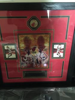 Autographed by Wade and Shaq limited edition