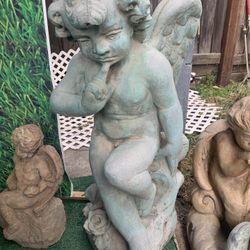Garden Cherub Statues 