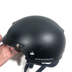 Scorpion Half Motorcycle Helmet Matte Balck Small