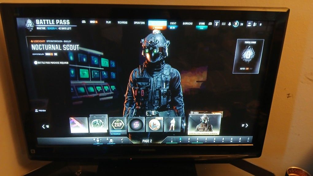 42-in Panasonic Plasma TV