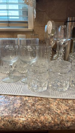 Crystal glassware