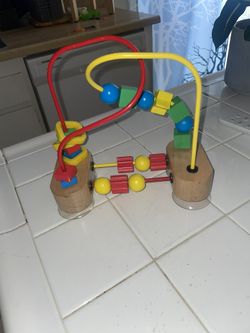 Melissa And Doug Bead Toy