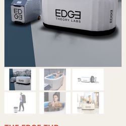 Edge Theory Labs Ice and Hot Tub NEW! 