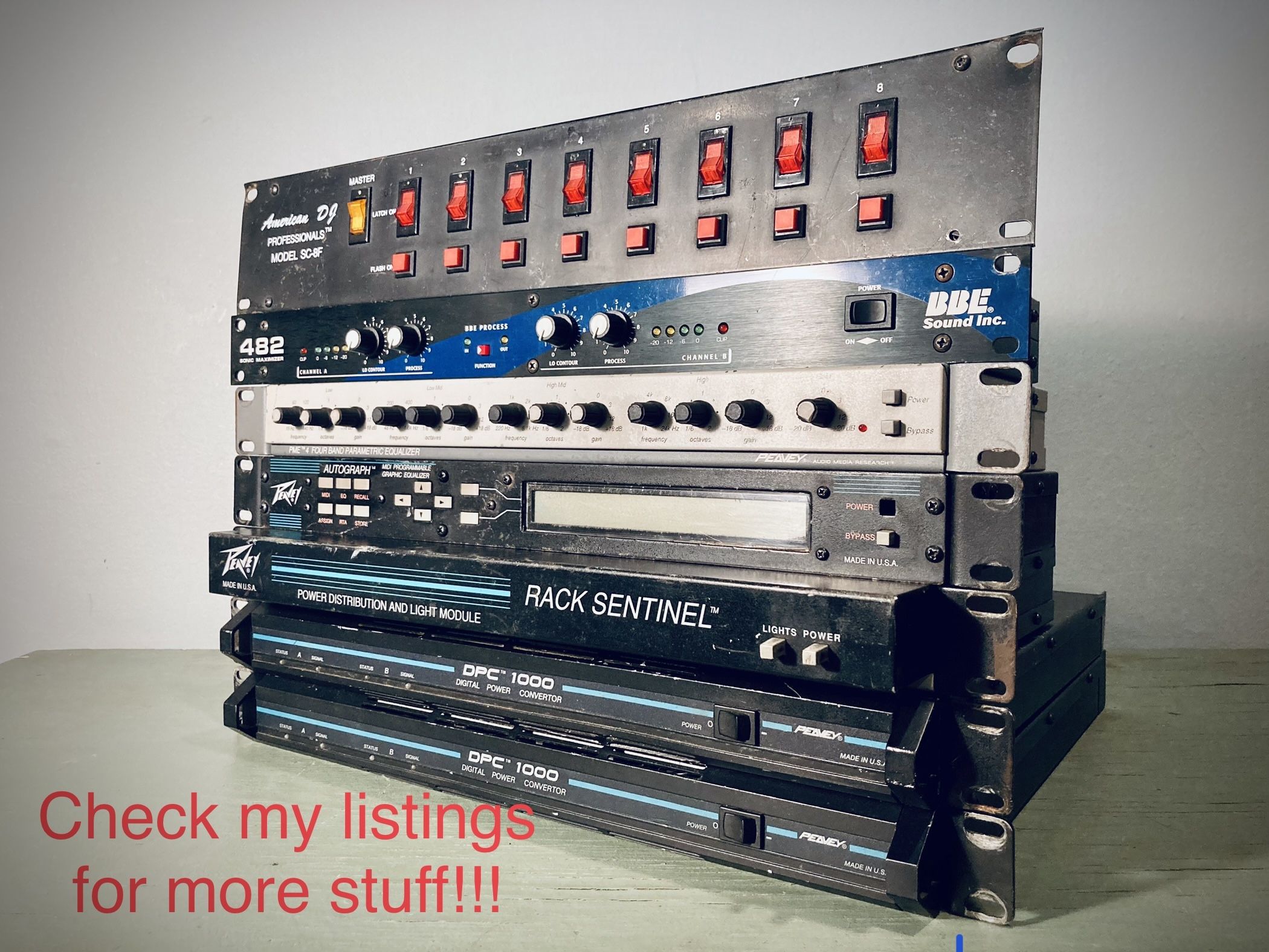BBE 482i Sonic Maximizer エンハンサー BBE 482I - Exciters and Enhancers