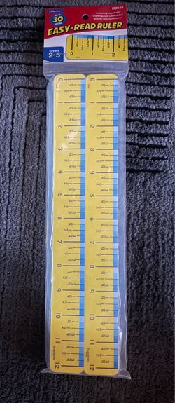 Lakeshore Easy-Read Rulers Set of 30
