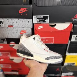 Jordan White Cement Reimagined 3s size 4.5Y 6W VNDS