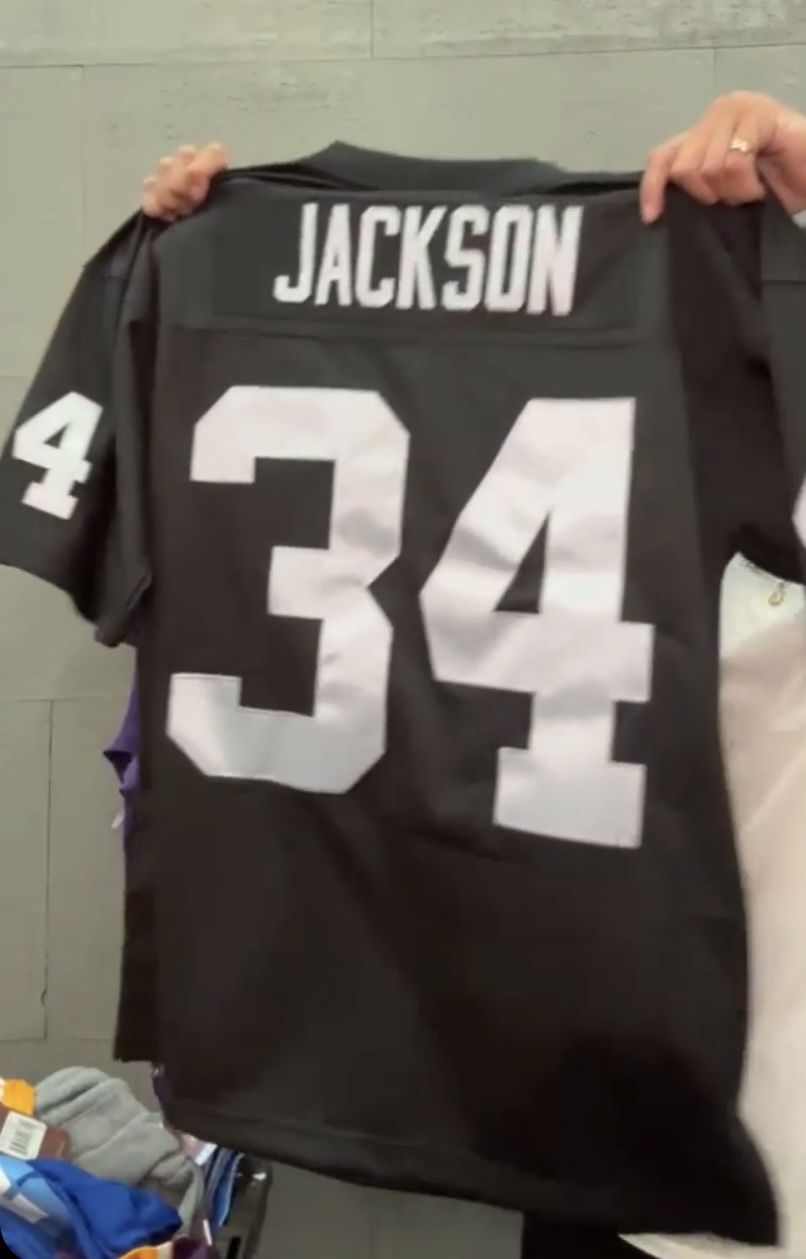 Bo Jackson Raiders Jersey. 