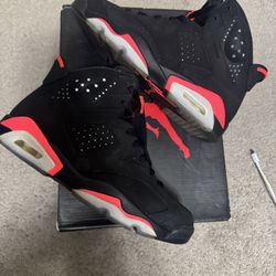 JORDAN 6 INFRARED 2014 SIZE 8.5