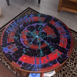 Hand Painted Coffee Table 