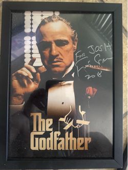 Francis ford Coppola autographed picture
