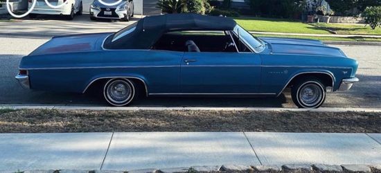 1966  Chevy impala convertible