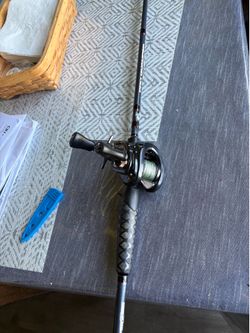 Bass pro shop pro qualifier rod/johnny morris carbon lite baitcaster