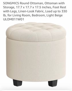 Round ottoman