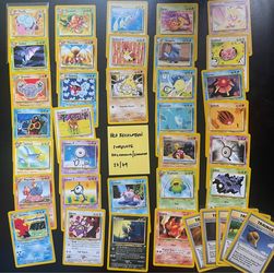 Pokemon TCG Neo Revelation Complete Uncommon Common Lot