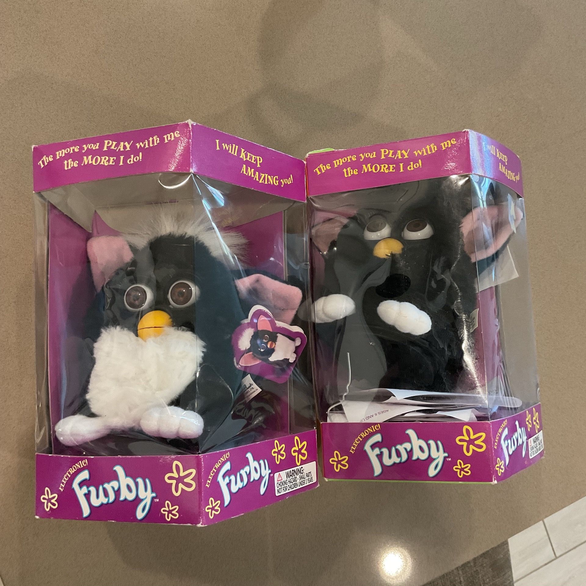 Vintage Furby toy 90s