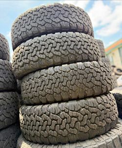 255/70/18 bfgoodrich 📍📍 Vendo un set de llantas con 80% de vida las 4 📍🌟