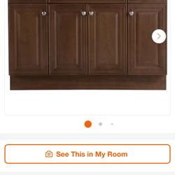 48” Bathroom vanity 