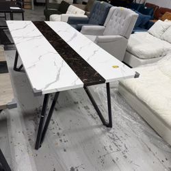 New 70.9"Rectangular Dining Table for6-8People,Modern Industrial Kitchen Table with Wooden Top