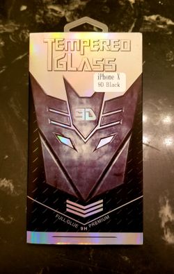 iPhone 8, 8+, X, XR tempered glass