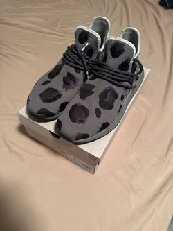 ADIDAS NMD HUMAN RACE x PHARRELL "ANIMAL PRINT - ASH" (Size 11, Men's)