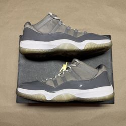 Nike Air Jordan 11 XI Retro Low Cool Grey Mens size 14 Rare!