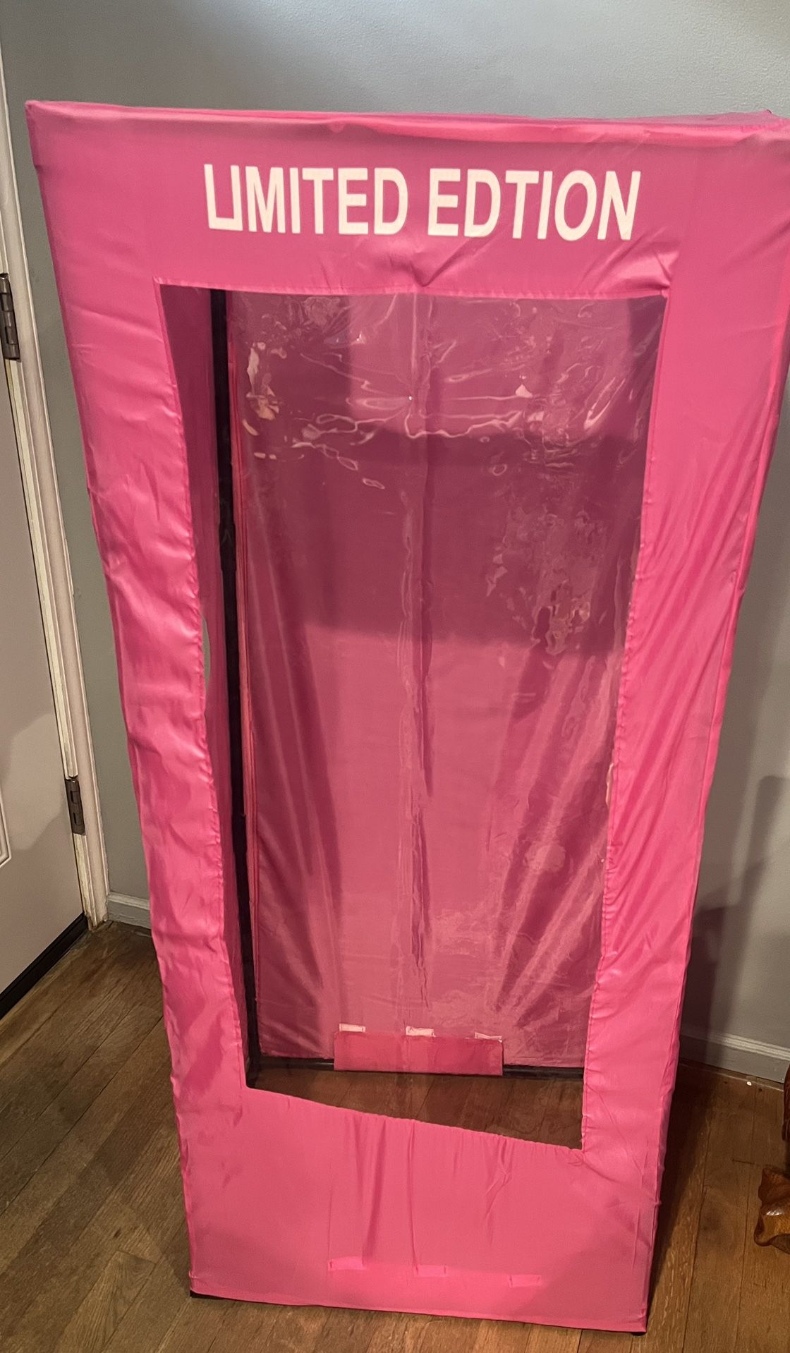 Barbie Doll box Costume. Halloween Cosplay. Adult Teen