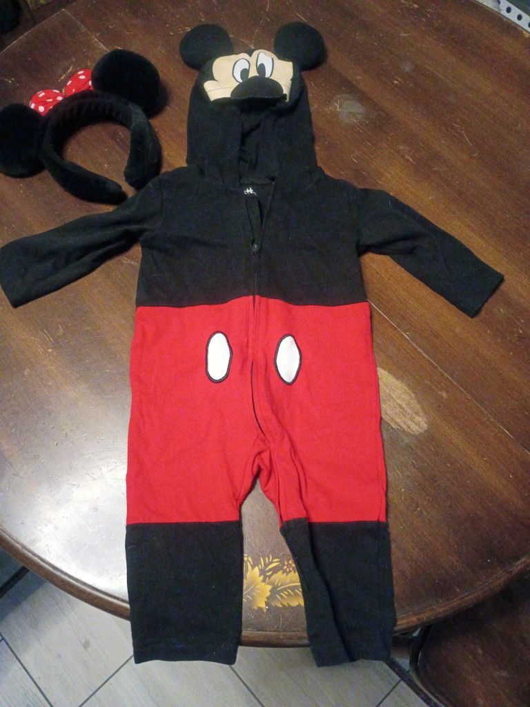 Toddler Halloween Costume Mickey Mouse Infant (6-12mo)