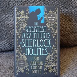 THE GREATEST ADVENTURES OF SHERLOCK HOLMES by Arthur Conan Doyle Hardcover