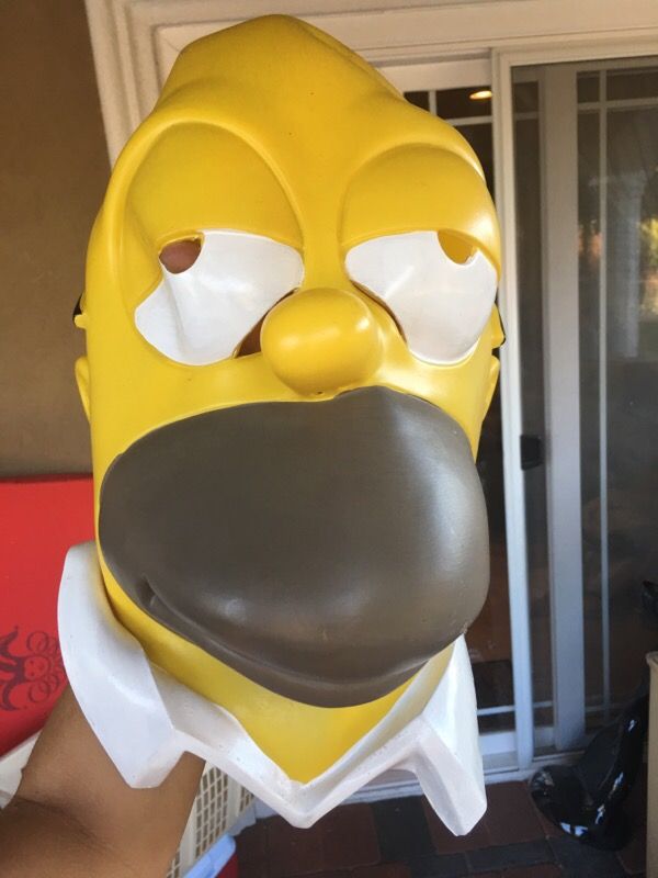 Homer Simpson Mask..FOR HALLOWEEN