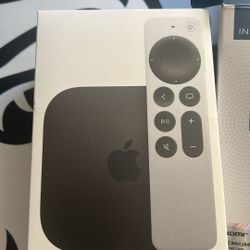 New Apple TV 4k 3rd Gen wifi+internet 128gb
