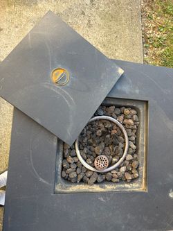 Propane fire pit