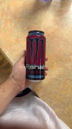 Rare Misprint Monster Rehab Wild Berry Tea