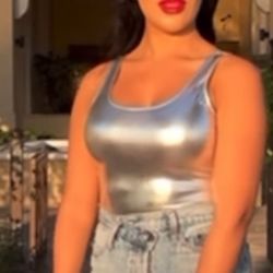 Silver Bodysuit