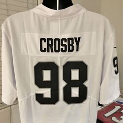 Raiders Crosby Jersey Brand New (stitched) 