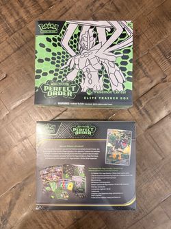 2026 Pokémon Mega Evolution Perfect Order Pokemon Center Elite Trainer Box