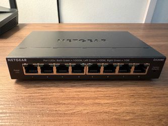 Netgear gs308e 8-port smart managed switch