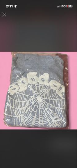 Grey Spider Hoodie