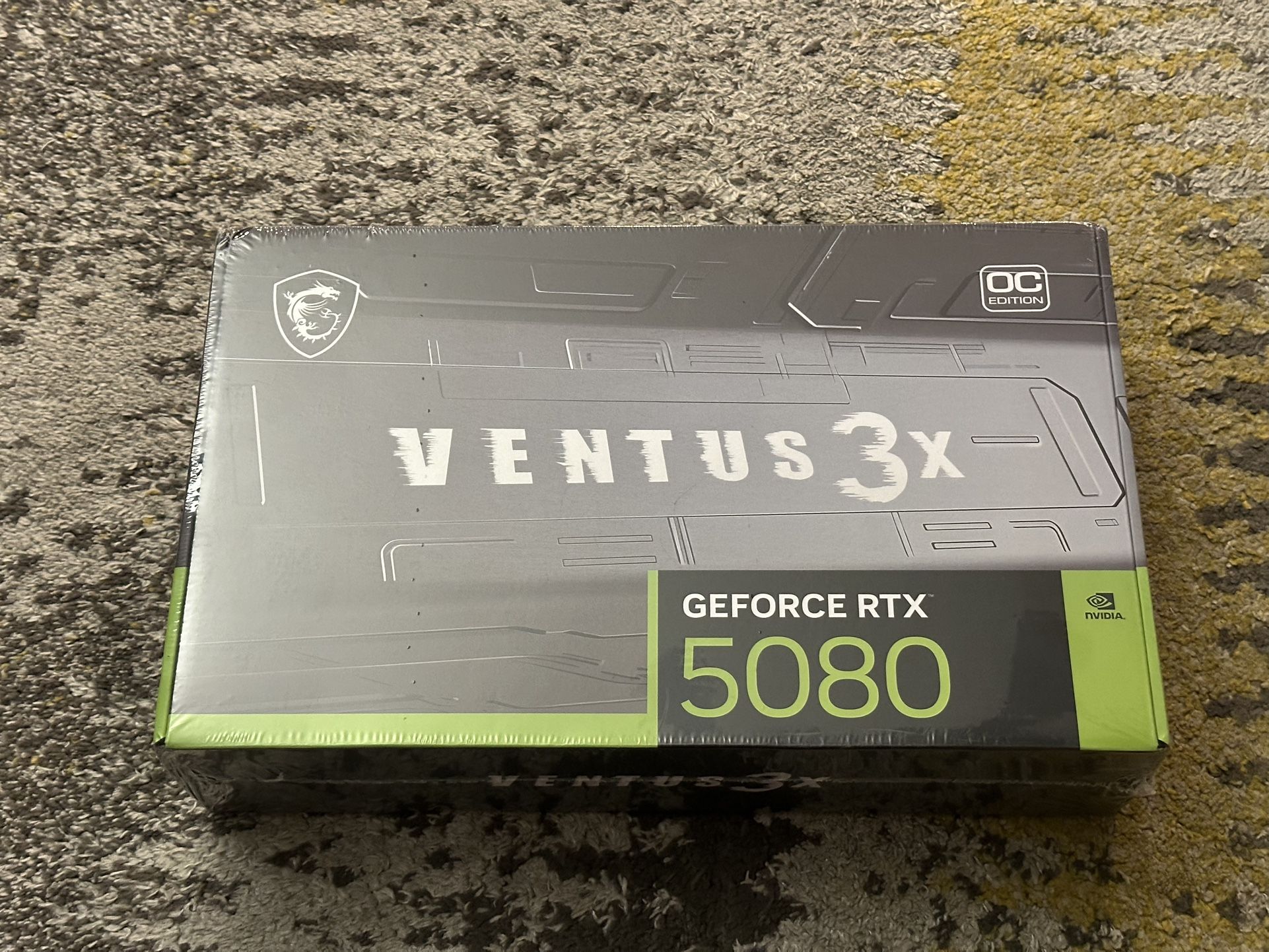 Brand new MSI Ventus 3X GeForce RTX 5080 OC Edition 