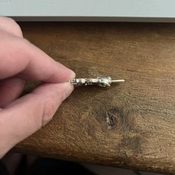 Chrome Hearts Dagger Through Heart Pendant 