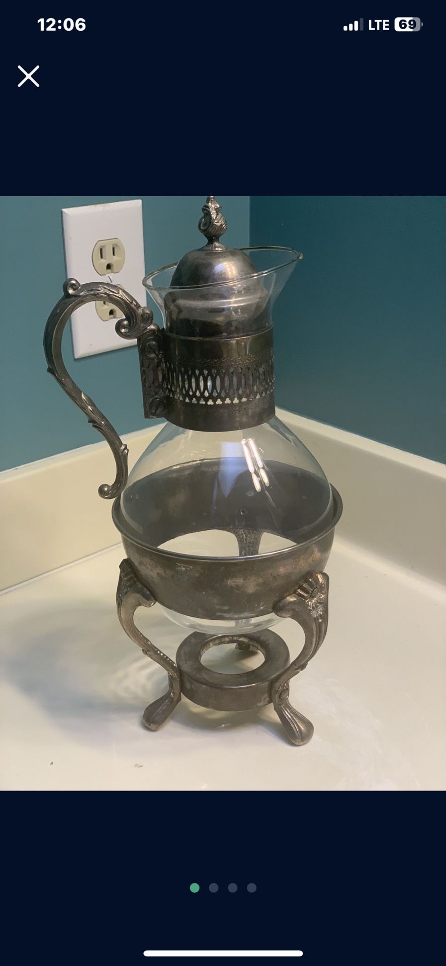 Vintage Tea Pot/coffee Pitcher 