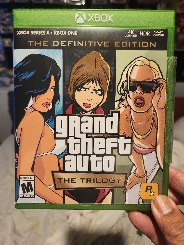 Xbox Series X The Definative Edition Grand Theft Auto The Trilogy Game