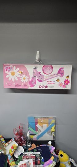 Flower Power Light Up Scooter